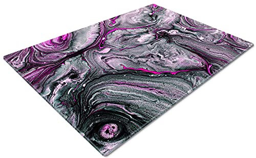 Chopping Boards | Glass Worktop Savers | Worktop Protectors Heat Resistant | Catering Chopping Boards | Chopping Boards Glass | Large Chopping Board | Marble Pink Grey
