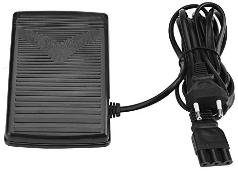 FTVOGUE Nähmaschinen Fußschalter, Nähmaschine Fußpedal Controller Pedal Variable Geschwindigkeit Controller Nähwerkzeug-Pedalsteuerung 2049 Strong für Heimwerker Europäische Vorschriften