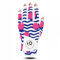 FINGER TEN Golfhandschuhe Damen Leder Links Rechts Hand Golfhandschuh Golf Handschuhe mit Ball Marker Wert 1 Stück Handschuh, Rain Grip Griff Linke Rechte Golfer (Rosa, S, Links)