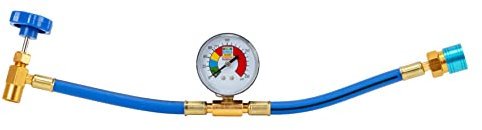FROSTY COOL manguera de carga R134A con manometro de baja presion
