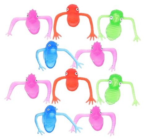 10 Stück Kinder- - Fingerpuppen Coole Gruselige Fingermonster Fingerpuppen für Kleinkinder - Themenparty Halloween- Party Begünstigt Puppentheater (Zuf?lliger Stil)