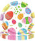 POPOYU 16 Stück Osterteller,9 Zoll Ostern Pappteller Happy Easter Pappteller,Osterteller Pappe Ostereier Papierteller Partygeschirr Osterdeko für Ostern Dekoration Geschirrset Ostern Party Tischdeko