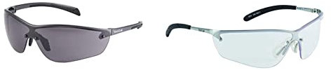 Bolle SILPPSF Silium Plus Spectacles AS/AF & Silpsi goggles with clear glasses, size unit, black