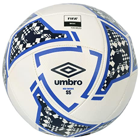 Umbro Neo Swerve Fu ball, Wei /Schwarz/Blau, Gr e 5