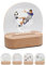 Bärenfreunde® - Personalisiertes Nachtlicht für Babys - Individuelle Nachttischlampe für Kinder - Personalisierte Geschenke Kinder - Babygeschenk - Geschenk zur Geburt (Fußballer)