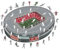 Iconic Puzzles, Arsenal FC Emirates Stadion, 100% ökologisch nachhaltiges Holzpuzzle mit offizieller Lizenz, Größe S, 150 Teile