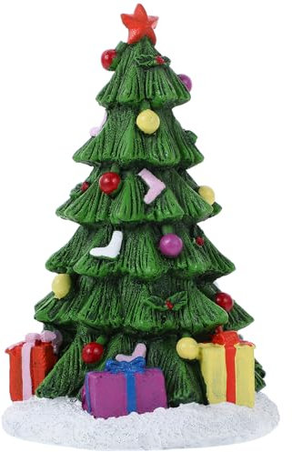 BESPORTBLE Weihnachtsbaum Harzfigur Für Aquarien Einzigartiges Dekorationsstück Für Aquarium - Ideal Für Betta Fische Und Andere Aquarienbewohner - Festliche Weihnachtsdekoration Für Ihr