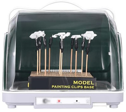 XCSCUK Paint Booth Model,Painting Dryer Booth, 120W DIY Painting Dryer, for Spraying Models, Arts, Crafts
