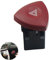 DONOONIS Bouton Warning Trafic 2,Feux de Détresse Bouton Feu de Detresse Trafic 2,Rouge Bouton Warning Trafic,1 Pièce Bouton Feu de Detresse Compatible Espace Laguna MK2/MK4 Vivaro 8200442724