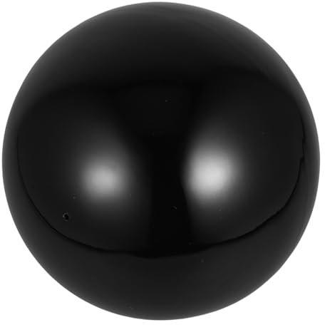 Alipis reflektierende Kugel Buchsbaumkugel Blickkugel im Freien reflektierende Gartenkugel metallkugel Dekorative Kugel dekorativer Blickball Edelstahlkugel Rostfreier Stahl Black