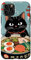 Cat Ramen Japanese Funny Graphic Tees Kawaii Cat Anime Gifts Case for iPhone 11 Pro