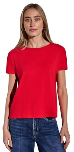 Street One Damen A323114 Shirt in Unifarbe (1er Pack)
