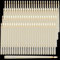 Baquler 100 Pcs Flameless Taper Candles Battery Operated Bulk 12.4 Ivory LED Taper Candles Flickering LED Candlesticks for Wedding Advent Halloween Christmas Party Decor