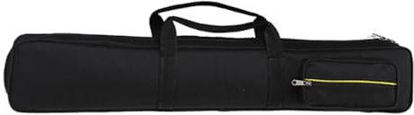 Baoblaze Custodia Protettiva per Stecche da Biliardo, Antipolvere, Morbida, Resistente all'Usura, Impermeabile, Elegante Regalo, Borsa da 1/2 Mazza, Capaci, Nero