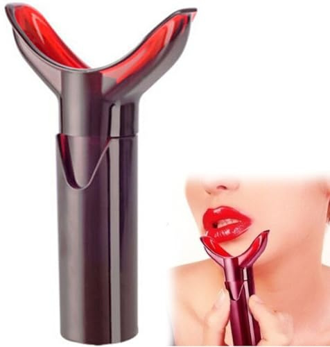 Lip Plumper Tool Portable Self-Suction Manual Massage Lip Plumper Device Easy-to-Use Circulation Enhance Lines Reduce for Fuller & Lips..