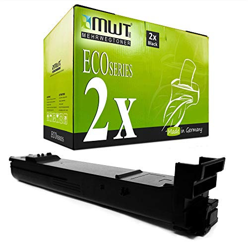 2X MWT Toner kompatibel für Konica Minolta Magicolor 4650 4690 4695 wie A0DK152 QMS 4650 Black