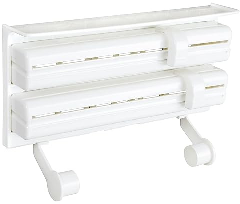Küchenrollenhalter für Alufolie Frischhaltefolie Küchenrolle 34030
