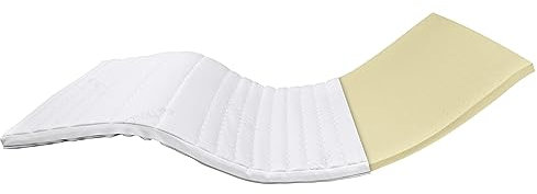 AM Qualitätsmatratzen Premium Latex Topper 140x190cm RG65 - Made in Germany - Atmungsaktiver Naturlatex Topper 140x190-6cm - Matratzenauflage 140x190 mit Lyocell Bezug und Anti-Rutsch Funktion