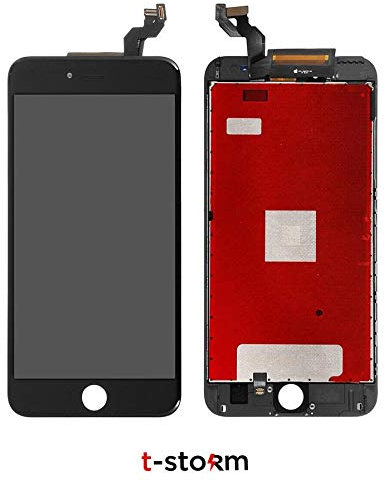 T-Storm - Pantalla LCD y Pantalla táctil para Apple iPhone 6S Plus - Modelo Hybrid (Pantalla LCD LG Original + Cristal y componentes de terceros) - Color Negro