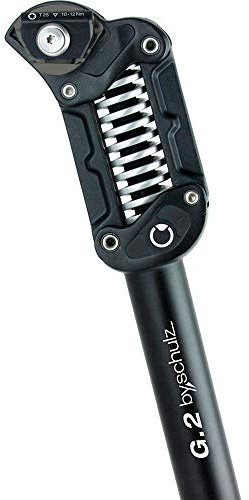 by.Schulz Parallelogramm Federsattelstütze G.2 LT 380mm Medium 60-85kg +Flicken