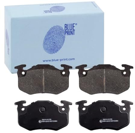 Blue Print ADP154238 Bremsbelagsatz, Scheibenbremse hinten | ADP154238 passend für Saxo Xsara Zx
