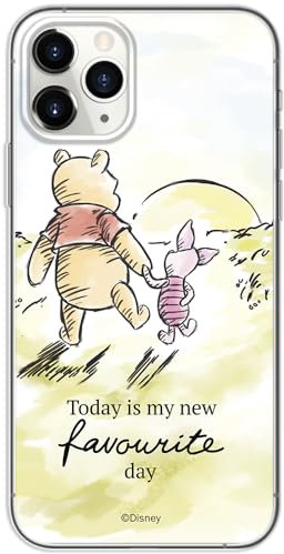 ERT GROUP mobile phone case for Apple Iphone 11 PRO original and officially Licensed Disney pattern Winnie the Pooh and friends 012 optimally adapted to the shape of the mobile phone, case made of TPU
