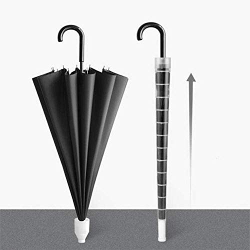 Copertura dell'ombrello telescopica antigoccia, copertura scorrevole in plastica impermeabile antigoccia retrattile, custodia per ombrello trasparente (70cm)
