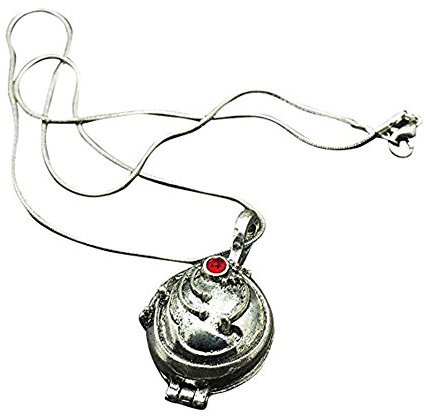 PULABO Elena Gilbert Vampire Diaries Secret Esthers Anhänger Halskette Plaque-plattiert Vintage Halskette x 1 überlegene Qualität und kreativ
