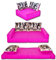 millybo Kindersofa Kindercouch Kindermatratze Minicouch Set + 2 Kissen viele Muster (KKH7)