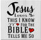 Jesus Loves Me This I Know for The Bible Tells Me So Hello Summer Veranda Schild Ein Holzschild Blanko Holzschilder für Vinyl Krippe Veranda Schild Solide Classic Comic für Vatertag