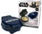 Uncanny Brands Star Wars The Mandalorian Grogu (Baby Yoda) Gaufrier – Faire des gaufres Grogu pour petit déjeuner – Appareil de cuisine – Prise britannique