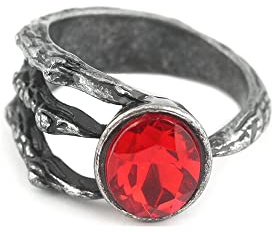 Ring Hand Dem Dämonen, roter Stein, Pidak Shop