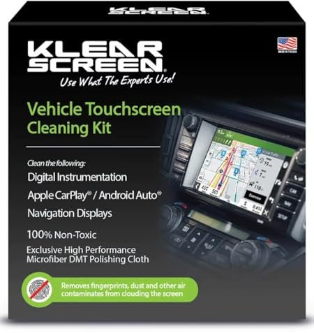 Dr. Bott Klear Screen Vehicle Touchscreen Cleaning Kit, Reinigung für Navi, LCD, Bildschirm und Klavierlack Oberflächen