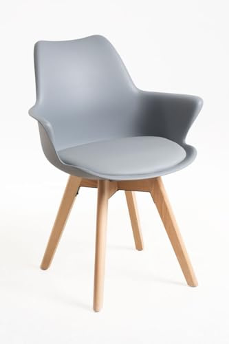Regalos Miguel - Sillas Comedor - Sillón Synk - Gris Claro
