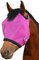 Harrison Howard All Round Mesh Fliegenmaske UV Schutz mit Fleece gepolsterter Einfassung lila M