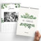 heaven+paper Eukalyptus Fotokalender ohne Jahr zum selbstgestalten – Premium A4 Wandkalender für Fotos (schöne Geschenkidee) DIY Wandkalender 2025 Bastelkalender selbst gestalten (GREEN ohne Jahr)