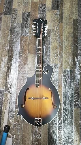 Mandoline à coupe gauche F Type 8 cordes Mandoline Instrument