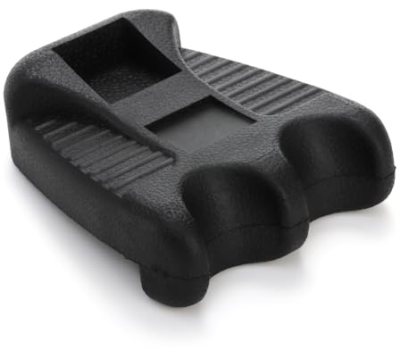 Eorbow 2 Löcher Pool Queue Halter, tragbare beschwerte Queue Rest Queue Stick Halter, Billard Queue Rack mit Kreidehalter, Mini rutschfeste Pool Queue Rack Kralle