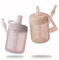 Moonkie Toddler Water Bottle, Silicone Sippy Cup, Straw Cup, BPA-Free Toddler Cup, Non Spill Cup for Toddler, Baby Cup with Straw from 6 Months, Dishwasher Safe, 2 Pack, 5 oz(Soft Lilac/Blush)