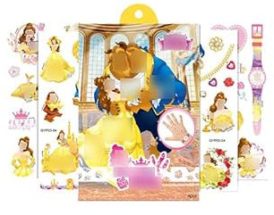 Damoff Temporary Tattoos Beauty Beast - 100 Pcs - Wasserfest - Für Kinder - Mehrfarbig - Klassisch - Cartoon