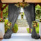Organza Stoff, 48cm x 10m Organza Tischläufer, Tüll Organza Stoff Schwarz für Hochzeit Party Tischedeko Geschenke Deko Basteln
