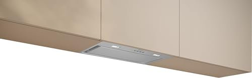 NEFF D54NAC1N0, N70, Lüfterbaustein, Edelstahl, 52 cm, 3 Leistungsstufen, 1 Intensivstufe, LED Beleuchtung