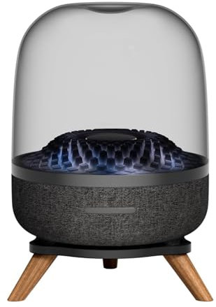 Support de haut-parleur de bureau avec pieds en bois, support d'affichage de bureau pour Harman Kardon Aura Studio 2 3 4 Soundsticks 4 Home Audio