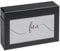 walther design Aufbewahrungsbox für 100 Fotos 10x15 cm, schwarz, FB-116-B, Fotobox Fun