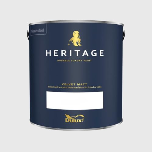 DULUX TRADE HERITAGE MATT MARBLE WHITE 2.5L