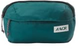 AEVOR Hipbag Ease Ripstop Evergreen - Grün | Leichte Bauchtasche, 2 L, 22 x 5 x 14 cm, 90 g, wasserabweisend, Handy-Schnellzugriff & Schlüsselring