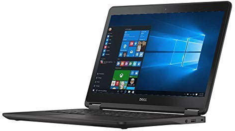 Dell Latitude E7450 Laptop Notebook Computer Intel Core i7 Processor CPU, Genuine Microsoft Windows 10 Professional (Core i7, 8GB RAM, 128GB SSD) (Renewed)