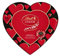 Lindt San Valentino Scatola Regalo Lindor Cioccolatini a Forma di Cuore al Cioccolato Fondente, in confezione 96g