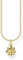 Thomas Sabo Damen Halskette Sonne gold 925 Sterlingsilber, 38-45 cm Länge