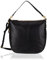 Fossil Tasche für Frauen Jolie, Leder/Polyurethanbesatz Hobo schwarz 30,48 cm L x 12,7 cm B x 33,02 cm H ZB1434001
